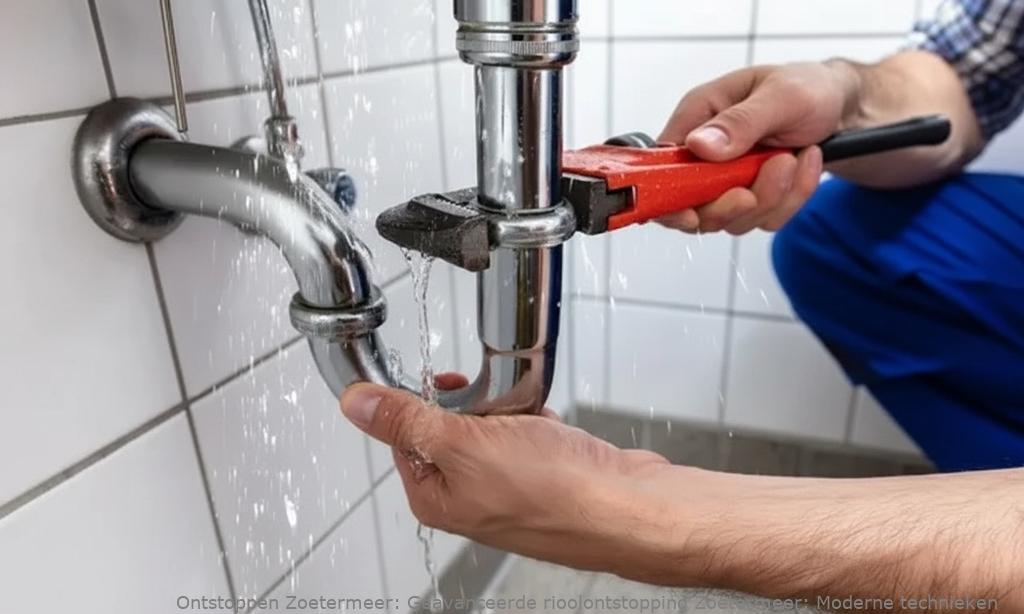 Geavanceerde rioolontstopping Zoetermeer: Moderne technieken