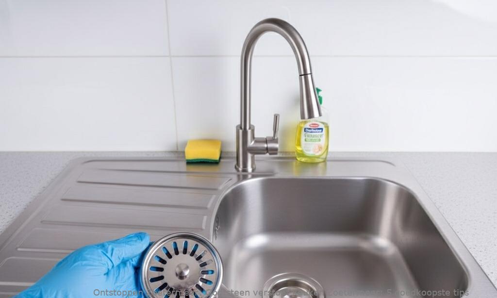 Gootsteen verstopt keuken Zoetermeer: 5 goedkoopste tips