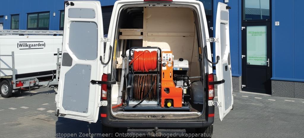 Ontstoppen met hogedrukapparatuur Zoetermeer: Zelf of specialist?
