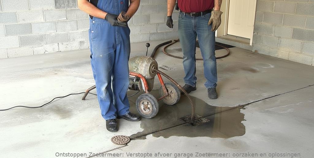 Verstopte afvoer garage Zoetermeer: oorzaken en oplossingen