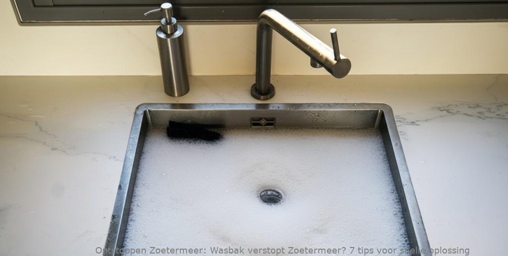 Wasbak verstopt Zoetermeer? 7 tips voor snelle oplossing
